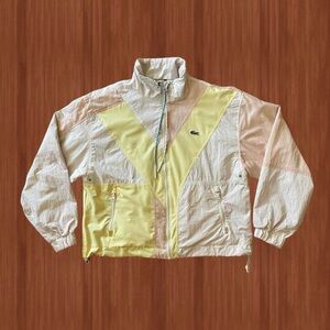Lacoste Colorblock Windbreaker Jacket - Size S